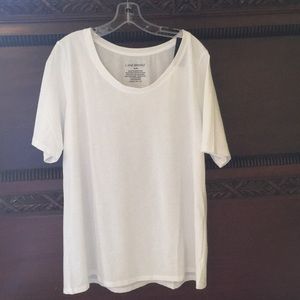 Lane Bryant white short sleeve T-shirt. NWT